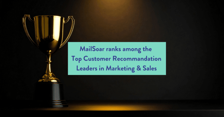 MailSoar ranked among Top Sales & Marketing Leaders in 2025 by Trustfolio