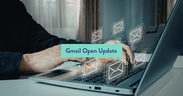 Gmail Update Open rate email campaign.